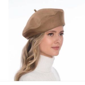 Authentic Eric Javits Luxury Fashion Designer Women’s Hat - Betty in Camel